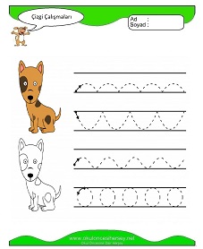 Çizgi Çalışma Sayfaları